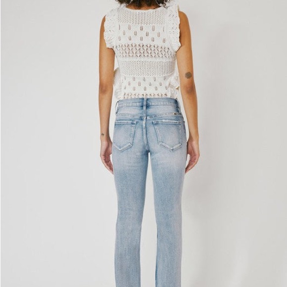 KanCan Women's Light Blue Skinny Jeans - Picture 4 of 5